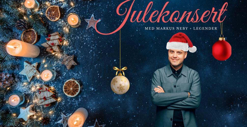 Julekonsert til inntekt for Redd Barna- med Markus Neby og venner