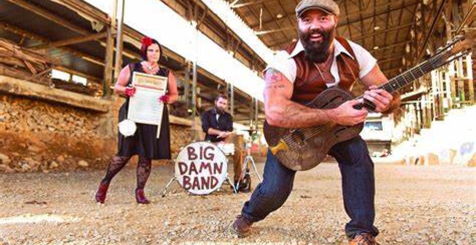 The Reverend Peyton's Big Damd band 