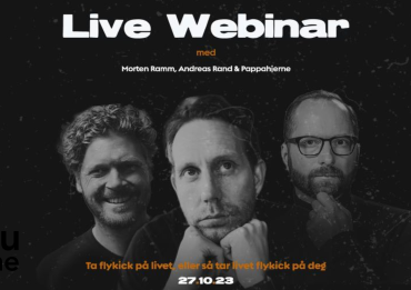 Live Webinar med Morten Ramm, Andreas Rand og Pappahjerne