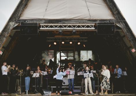 Akershus og Oslo Ungdomsjazzorkester (AOJO) Photo Ina Strøm